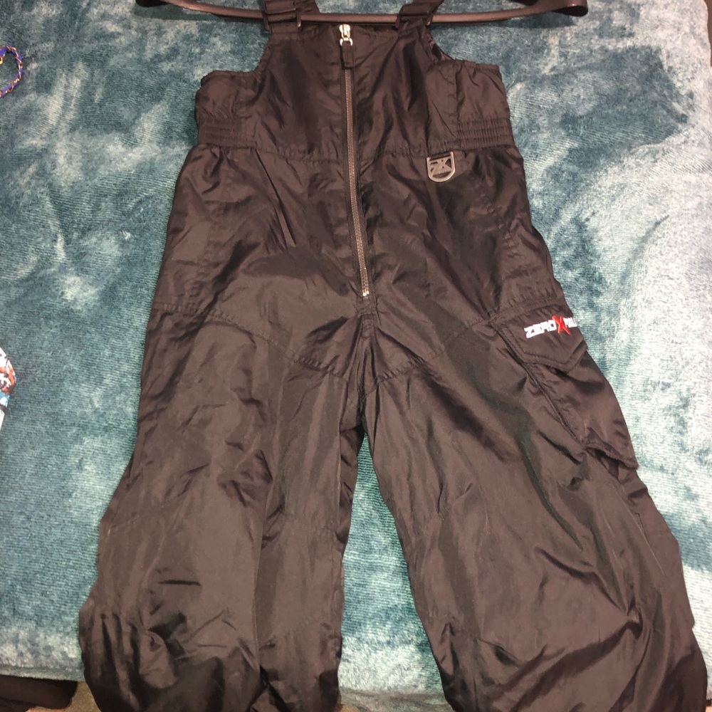 Youth snow bibs, ZeroXPosur size L-7
